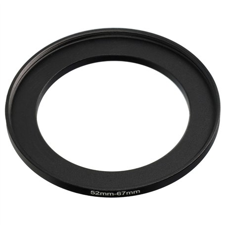 vhbw Bague d'adaptation de Filtre Step-Up de 52 mm vers 67 mm pour Objectif d'appareil Photo - Adaptateur
