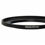 vhbw Bague d'adaptation de Filtre Step-Up de 52 mm vers 67 mm pour Objectif d'appareil Photo - Adaptateur, métal, Noir