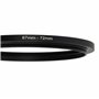 vhbw Bague d'adaptation de Filtre Step-Up de 67 mm vers 72 mm pour Objectif d'appareil Photo - Adaptateur, métal, Noir