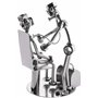 BRUBAKER Homme à Vis Médecin avec Stéthoscope pour Patient - Figure en Fer Fait Main Homme en Métal - Figure en Métal Idée de Ca