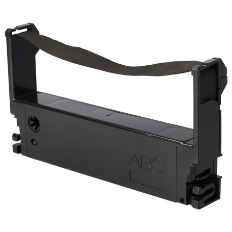 vhbw Ruban encreur compatible avec Epson U110, U310, U311 imprimante matricielle ou de reçus - noir - Remplacement pour C43S0154