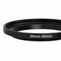 vhbw Bague d'adaptation de Filtre Step-Up de 39 mm vers 46 mm pour Objectif d'appareil Photo - Adaptateur, métal, Noir