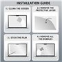 MyGadget Protection écran Mat compatible avec Apple MacBook Pro 13 Pouces M2 & Air 13" M1 Touchbar - Film HD Anti Reflets - Vitr