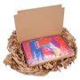Emballage 50 cartons de marchandises WP XS 35 x 25 x 3 cm carton postal pour marchandises International XS approprié | format DI