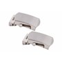 shenky1 Shenky Lot de 2 boucles de ceinture argentées 30 mm pour ceinture en tissu