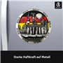 United1871 Aimant en métal Berlin | Souvenir typique de la capitale | Aimant de réfrigérateur | Conçu en Allemagne