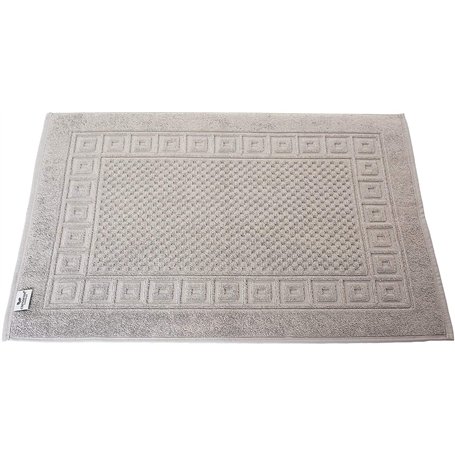 Carenesse Tapis de Bain 2 pièces 50 x 70 cm Gris | Tapis de Bain Absorbant