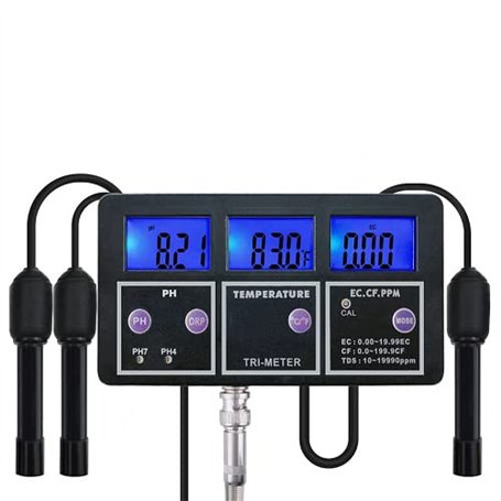 7-IN-1 MULTIMÈTRE PARAMÈTRES EC CONDUCTIVITÉ QUALITÉ AQUARIUM PISCINE P34