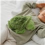 Tortue verte peluche bouillotte déhoussable Habibi plush