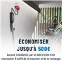 ABSINA Borne de Recharge vehicule Electrique CEE Type 2 avec Puissance réglable - Wallbox Mobile 11kW 16A triphasée IP67 avec câ