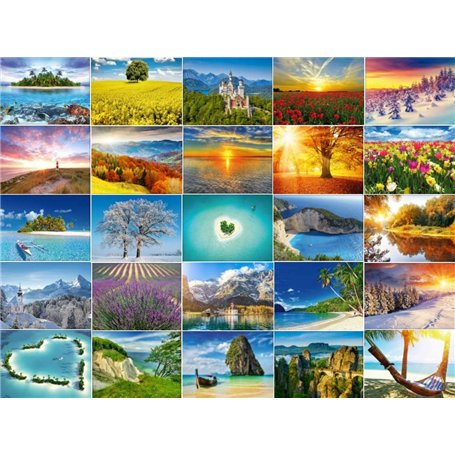 Edition Colibri 30 cartes postales PAYSAGES ET NATURE