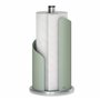 stardis Porte-rouleau d'essuie-tout design en acier inoxydable mat H 30 cm Ø 15 cm Porte-rouleau de papier essuie-tout Vert agav