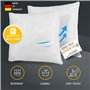 LILENO HOME Lot de 6 de garnissage d'oreiller 40x40 cm - Coussin intérieur Lavable à 40°C adapté aux allergiques - Garnissage en