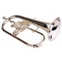Classic Cantabile FL-26S bugle trompette - Accordé en si bémol, coulisse à détente, 3 clés à eau - Embouchure et trompettes inst