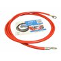 eXODA Câble de batterie 200cm câble d'alimentation en cuivre 25 mm² avec cosses à œillets M8
