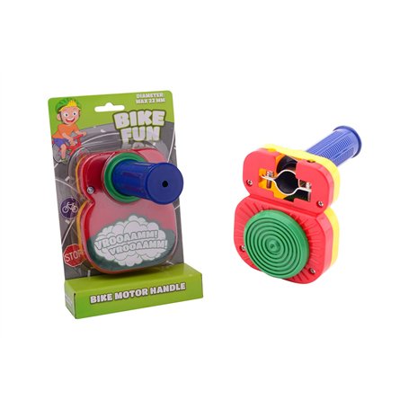 Smart-Planet Sonnette de vélo amusante à tourner pour enfant - Poignée pour guidon de vélo de moto - Cadeau d'anniversaire ou de