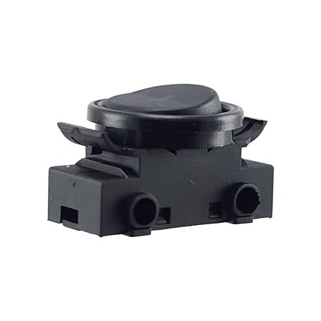 Interrupteur à bascule encastrable pour lampe 2 A 250 V avec anneau et bascule Convient comme interrupteur de rechange pour lumi