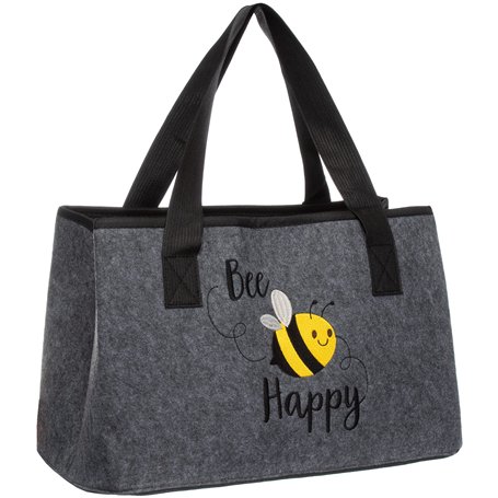 Brandsseller Bee Happy Sac en feutre