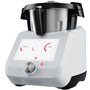 FITNMORE Silvercrest® Robot de cuisine mixeur Monsieur Cuisine Smart « SKMS 1200 A1 », 1200 W, écran 8 pouces, WiFi, Blanc.