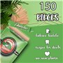 Stoxser Lot de 150 cure-dents avec goût menthe/menthol - Goût révolution - Cure-dents - Sans chewing-gum - Convient pour le dent