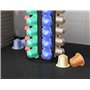 NewGround Designs Support pour Nespresso capsules (plus de 30 capsules) – Distributeur de capsules – Support de capsules, suppor