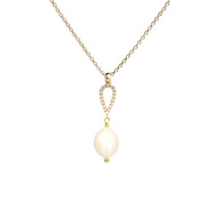 Pendentif Femme New Bling 9NB-PRL9A Doré