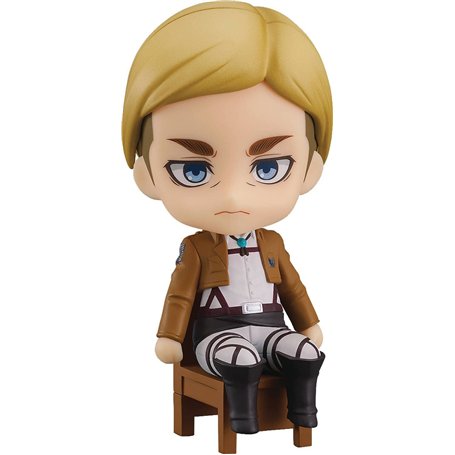 Goodsmile L'ATTAQUE des Titans - Erwin Smith - Figurine Nendoroid Swacchao! 10c