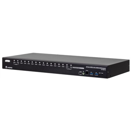 ATEN CS18216 Commutateur KVM USB 3.0 HDMI 16 Ports