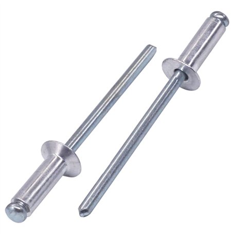 SKIR'CO (500 pièces) Rivets aveugles en aluminium à tête fraisée 4
