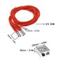 EMSea Bloc de chauffage en aluminium pour imprimante 3D 12 V 40 W Cartouche céramique Chauffage 6 x 20 mm Tête unique avec câble