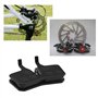 EMSea 2 Paires Plaquettes de Frein à Disque de Vélo Compatible avec Magura MT5 MT7 Épaisseur 3,5mm VTT Vélo de Route MTB Résine 