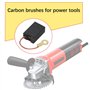 YINETTECH 2 paires Balais de Charbon avec Outil Électrique Autostop Meuleuse d'angle Moteur Balais de Charbon Compatible avec Pa