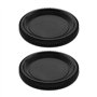 YINETTECH 2 Pièces de Rechange pour Capuchon de Corps D'appareil Photo Compatible avec Nikon F Monture d'objectif F3 FM2 F4 D620