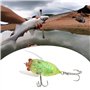 YINETTECH Lot de 5 leurres de pêche artificiels en forme de cigale 6 g/5 cm