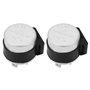 YINETTECH Lot de 2 Relais Clignotants à 2 Broches pour Moto 6 V avec Couvercle 18-23 W Compatible avec La Plupart des Motos Et V
