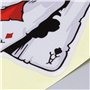 VGOL 2pcs Autocollant de Voiture Poker A Cartes à Jouer Décoration Auto-Adhésif de Voiture Accessoires pour Voiture Bagages Pare