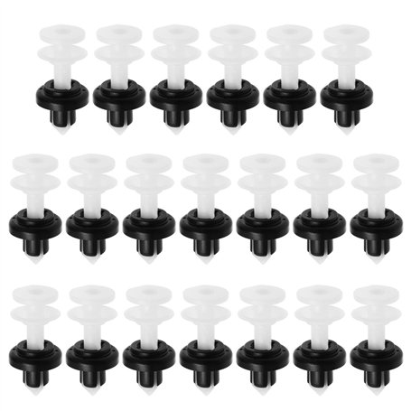 VGOL 20pcs Clips de Garniture Pilier Intérieur de Voiture 91561SJD003 Compatible avec CR-V Civic FR-V Attaches en Plastique Clip