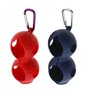 VGOL 2pcs Porte-Balle de Golf avec Boucle à Clip de Suspension Pochette en Silicone Souple pour Balle de Golf Portable Étui de P