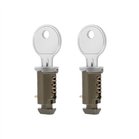 VGOL 2pcs Porte Bagages de Toit Serrure de Sécurité en Forme de Tonneau Serrure de Chargement de Toit clé Compatible avec Thule