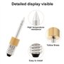 Yoiimiya Pointe de fer à souder sans en laiton fer à souder USB,interface E10,fer à souder à batterie,pointe de fer à souder fil