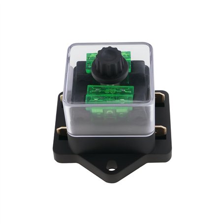 eMagTech Lot de 2 boîtes à fusibles à lame 2 voies 6 V 12 V 24 V Boîte à fusibles automatique pour voiture
