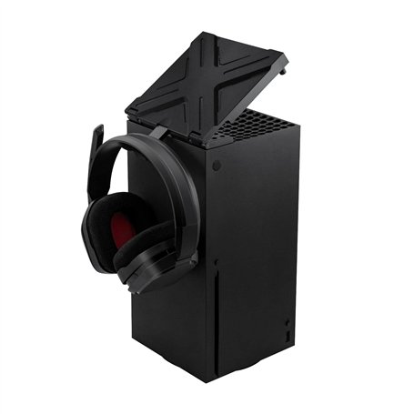 Wigearss Housse Anti-poussière pour Xbox Series X avec Support Casque