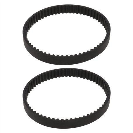ECSiNG Courroie dentée pour scarificateur HTD320-5M-12 Pas de 5 mm Largeur 12 mm 64 dents Circonférence 320 mm Caoutchouc Boucle