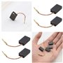 ECSiNG 2 Paires Balais de Charbon 5x10x16mm à Arrêt Automatique Pièce de Rechange Compatible avec Kress 1050 FME-P/1050 FME/800 