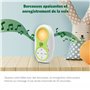 LeapFrog LF80 Babyphone Surveillance Audio Babyphone Numérique avec Deux Batteries Longue Portée Babyphone sans Caméra Capteur d
