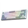 Redragon K631 Gery Clavier de jeu filaire RGB 65 %, 68 touches, remplaçable à chaud, compact, avec socket échangeable à chaud, p