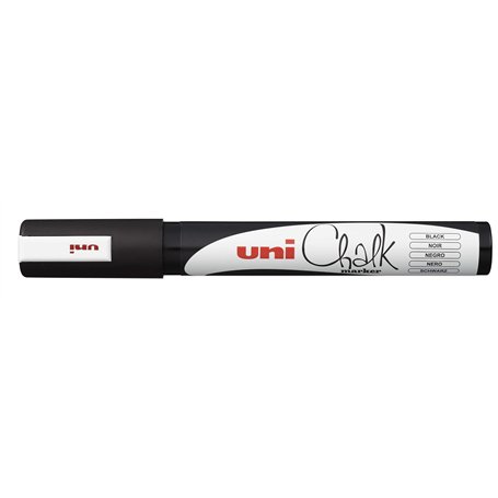 uni-ball 186299 - Marqueur pour fenêtres et craie UNI CHALK PWE-5M