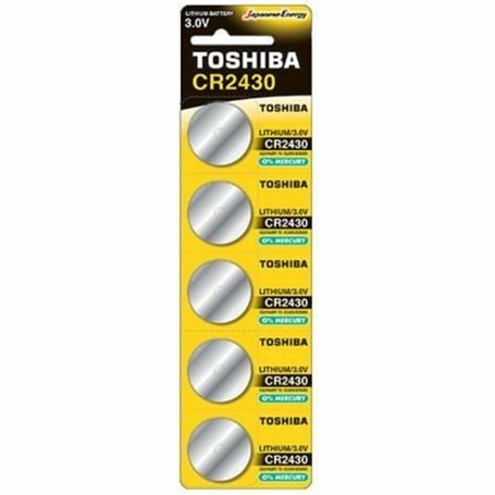Piles Rechargeables Toshiba CR2430-PW-BP-5 3 V