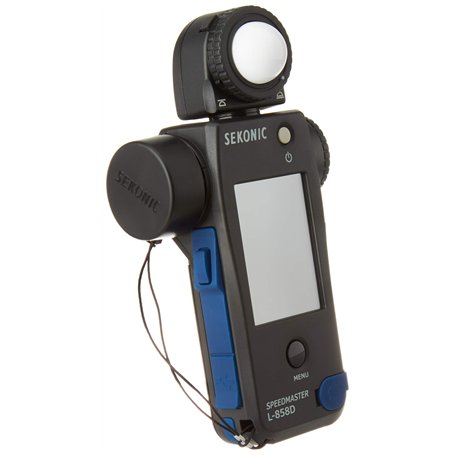 Sekonic L-858D SPEEDMASTER Compteur de lumière numérique Noir/bleu