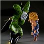Banpresto Figurine d'action Gohan Super Saiyan Vs Cell, Dragon Ball Z, Match Makers 10 cm, BP28683P Multicolore, Figurine à Coll
